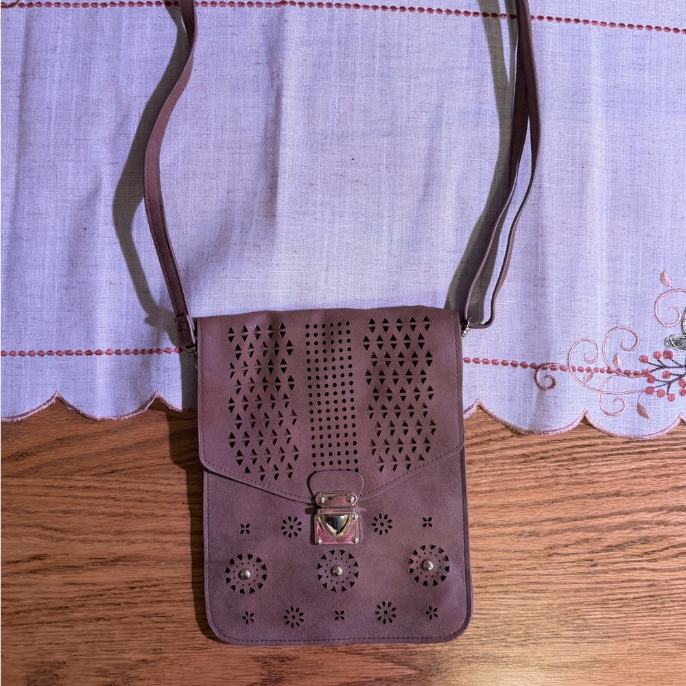 Elegant Brown Crossbody Bag